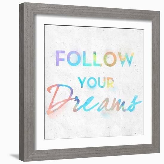 Colorful Inspirational Watercolors I-SD Graphics Studio-Framed Art Print