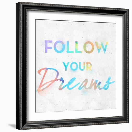 Colorful Inspirational Watercolors I-SD Graphics Studio-Framed Art Print