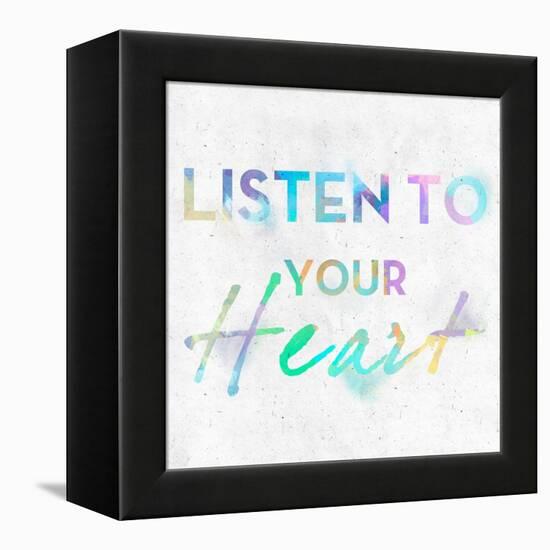 Colorful Inspirational Watercolors II-SD Graphics Studio-Framed Stretched Canvas
