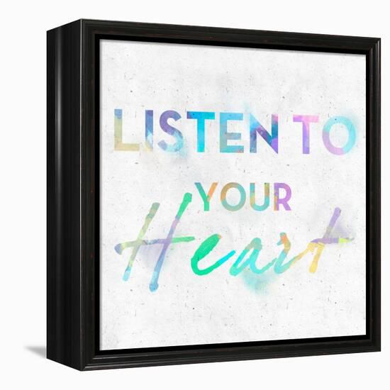 Colorful Inspirational Watercolors II-SD Graphics Studio-Framed Stretched Canvas