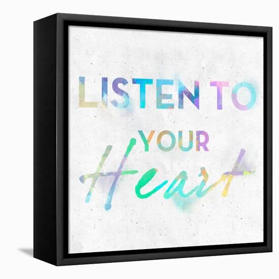 Colorful Inspirational Watercolors II-SD Graphics Studio-Framed Stretched Canvas