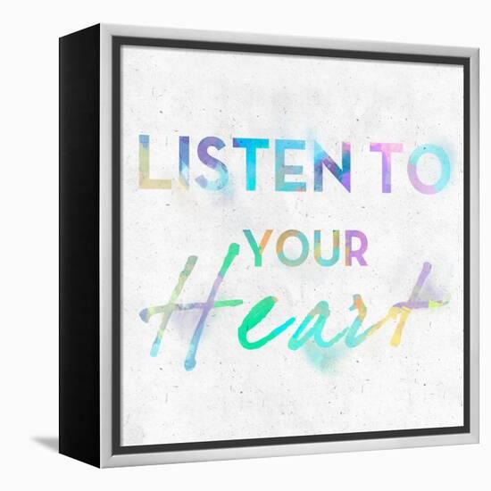 Colorful Inspirational Watercolors II-SD Graphics Studio-Framed Stretched Canvas