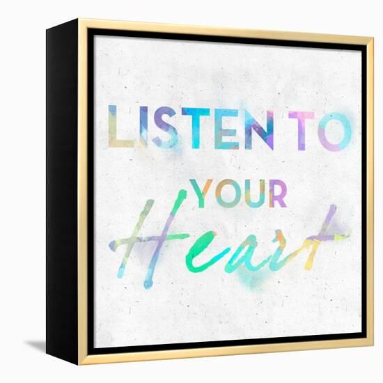 Colorful Inspirational Watercolors II-SD Graphics Studio-Framed Stretched Canvas