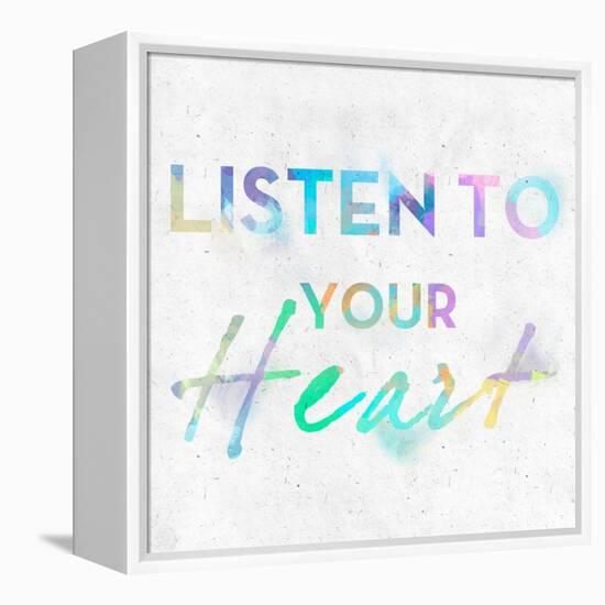 Colorful Inspirational Watercolors II-SD Graphics Studio-Framed Stretched Canvas