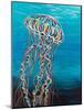 Colorful Jellyfish I-Carolee Vitaletti-Mounted Art Print