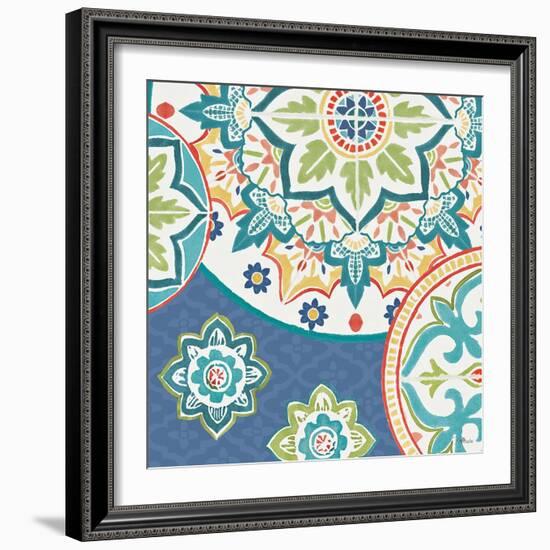 Colorful Journey II Blue-Pela Studio-Framed Art Print