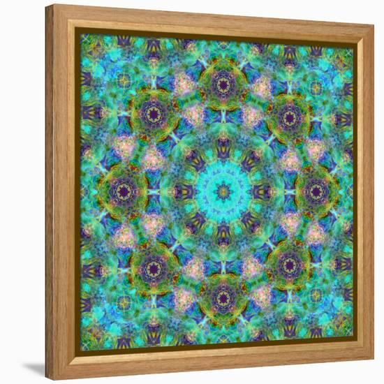 Colorful Layer Work from Blossoms-Alaya Gadeh-Framed Premier Image Canvas