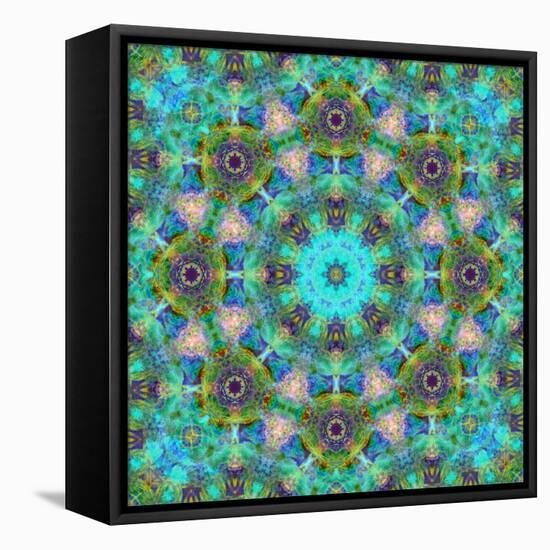 Colorful Layer Work from Blossoms-Alaya Gadeh-Framed Premier Image Canvas