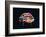 Colorful Lips-Balazs Solti-Framed Art Print