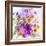 Colorful Mix Flowers-Ata Alishahi-Framed Giclee Print