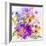 Colorful Mix Flowers-Ata Alishahi-Framed Giclee Print