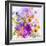 Colorful Mix Flowers-Ata Alishahi-Framed Giclee Print