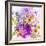 Colorful Mix Flowers-Ata Alishahi-Framed Giclee Print