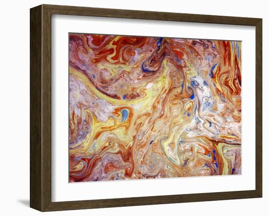 Colorful mixed paint-Panoramic Images-Framed Photographic Print