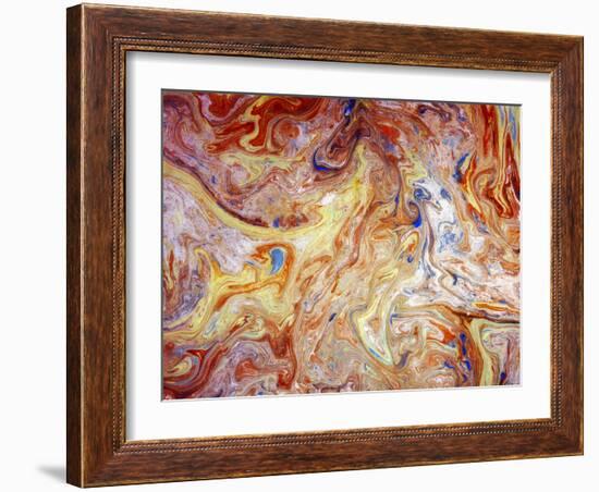 Colorful mixed paint-Panoramic Images-Framed Photographic Print