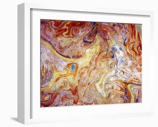 Colorful mixed paint-Panoramic Images-Framed Photographic Print