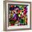 Colorful Modern Design-stekloduv-Framed Art Print