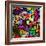 Colorful Modern Design-stekloduv-Framed Art Print