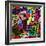 Colorful Modern Design-stekloduv-Framed Art Print