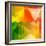 Colorful Mosaic Background Made Of Triangle Shapes-OlgaYakovenko-Framed Premium Giclee Print