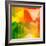 Colorful Mosaic Background Made Of Triangle Shapes-OlgaYakovenko-Framed Premium Giclee Print