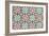 Colorful Mosaic Decoration-p.lange-Framed Art Print