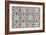 Colorful Mosaic Decoration-p.lange-Framed Art Print