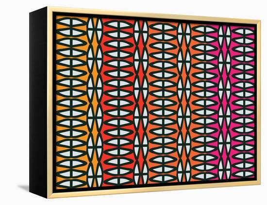 Colorful Native Coco-Belen Mena-Framed Premier Image Canvas