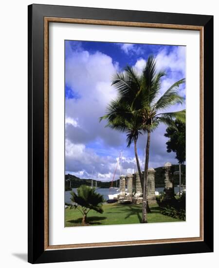 Colorful Nelsons Dockyard, English Harbour, Antigua-Bill Bachmann-Framed Photographic Print