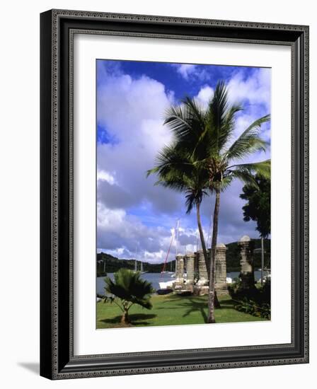 Colorful Nelsons Dockyard, English Harbour, Antigua-Bill Bachmann-Framed Photographic Print