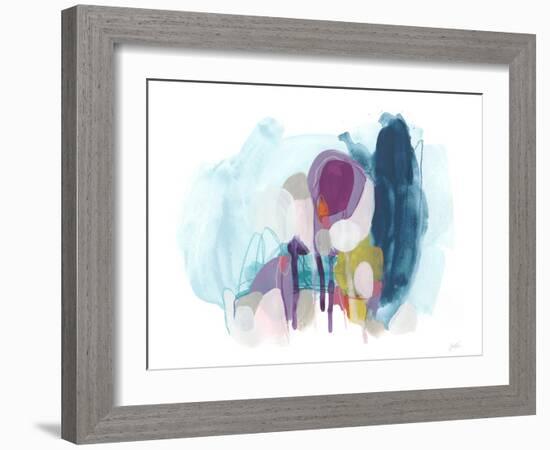 Colorful Orbit III-null-Framed Art Print