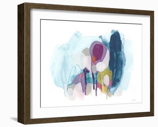 Colorful Orbit III-null-Framed Art Print