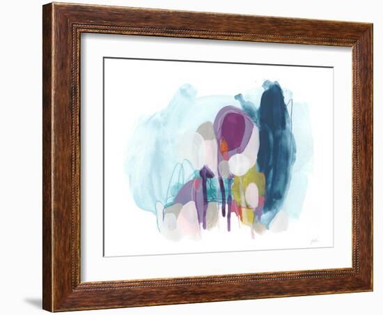 Colorful Orbit III-null-Framed Art Print