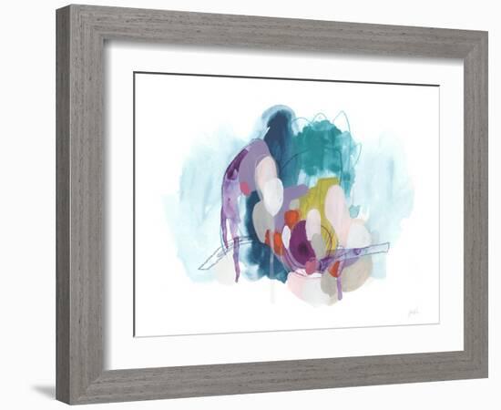 Colorful Orbit IV-null-Framed Art Print