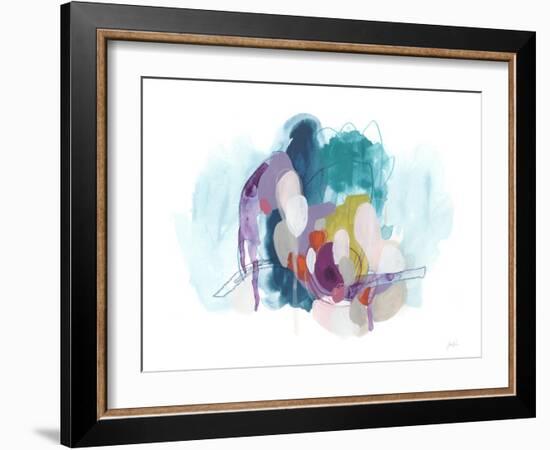 Colorful Orbit IV-null-Framed Art Print
