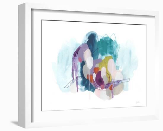 Colorful Orbit IV-null-Framed Art Print