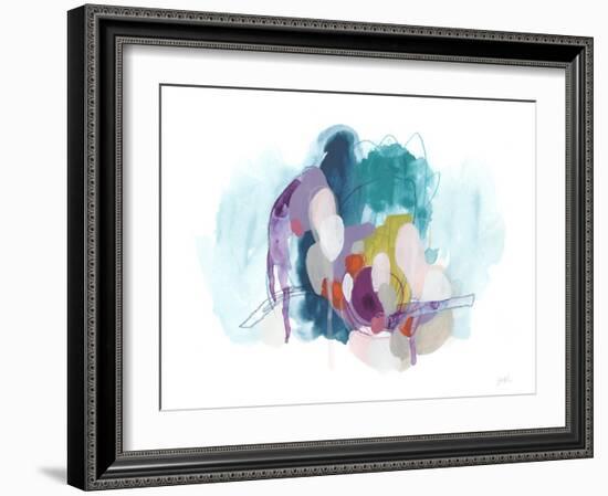 Colorful Orbit IV-null-Framed Art Print