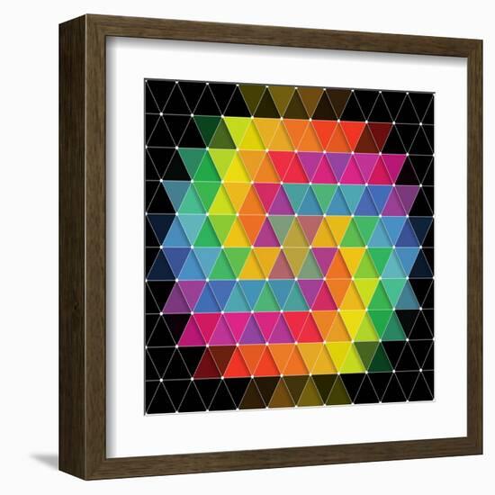 Colorful Pattern-Maksim Krasnov-Framed Art Print