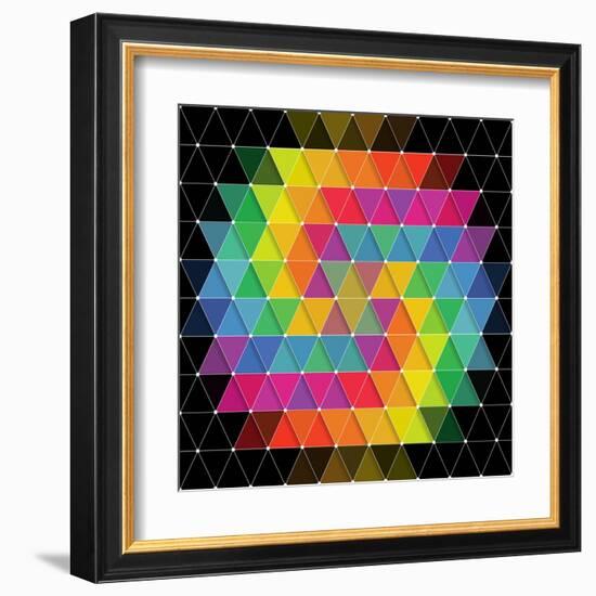 Colorful Pattern-Maksim Krasnov-Framed Art Print