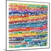 Colorful Patterns III-Cheryl Warrick-Mounted Art Print