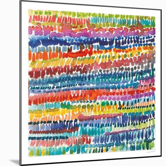 Colorful Patterns III-Cheryl Warrick-Mounted Art Print