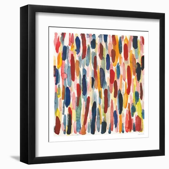 Colorful Patterns IX-Cheryl Warrick-Framed Art Print