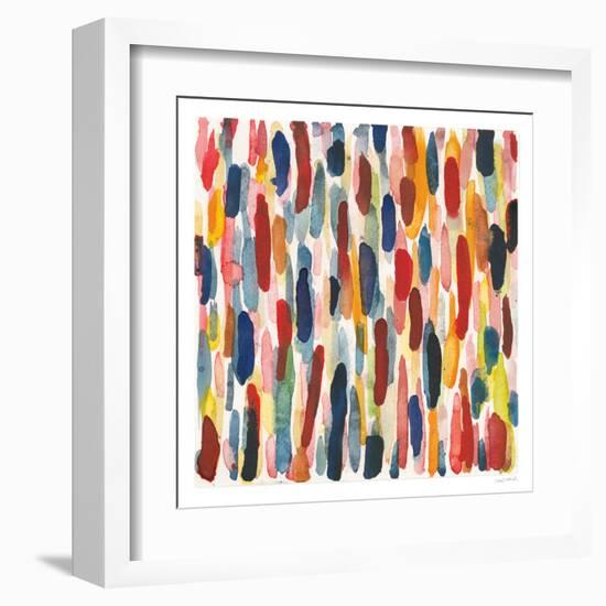 Colorful Patterns IX-Cheryl Warrick-Framed Art Print