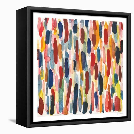 Colorful Patterns IX-Cheryl Warrick-Framed Stretched Canvas