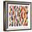 Colorful Patterns IX-Cheryl Warrick-Framed Art Print