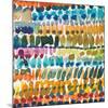 Colorful Patterns V Crop II-Cheryl Warrick-Mounted Premium Giclee Print