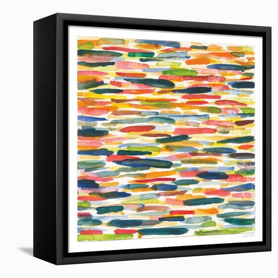 Colorful Patterns X-Cheryl Warrick-Framed Stretched Canvas