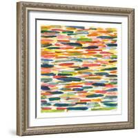 Colorful Patterns X-Cheryl Warrick-Framed Art Print