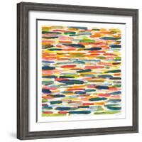 Colorful Patterns X-Cheryl Warrick-Framed Art Print