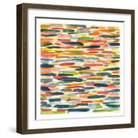 Colorful Patterns X-Cheryl Warrick-Framed Art Print